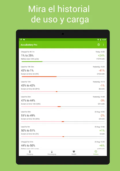 AccuBattery - Batería screenshot 10