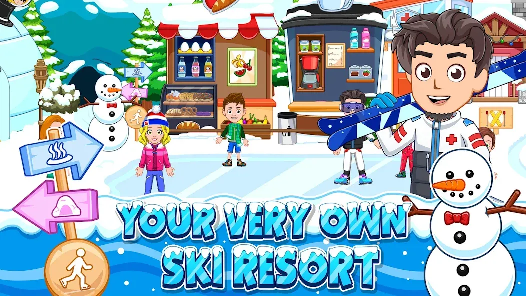 My City : Ski Resort screenshot 6