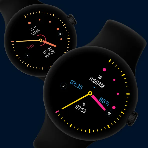 SPRiNGING SPLoTCH watch face screenshot 8
