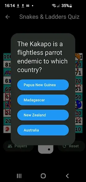 Snakes & Ladders Quiz screenshot 1
