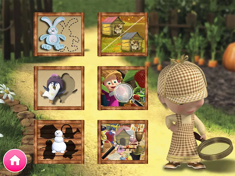 Masha y el Oso Juego Educativo screenshot 4