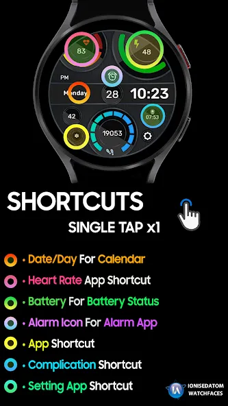 IA70 Digital Watchface screenshot 3