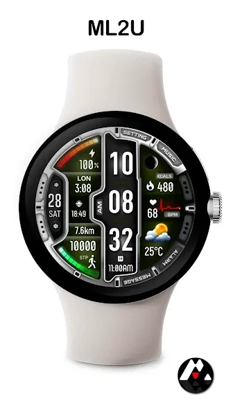 ML2U 273 Watch Face screenshot 4