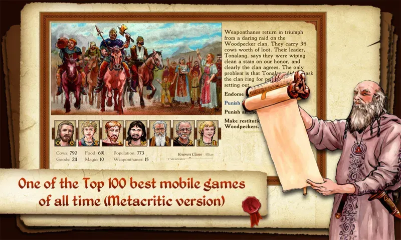 King of Dragon Pass: Text RPG screenshot 1