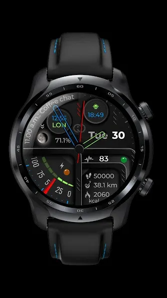 Digital Watch Face CUE101 screenshot 6