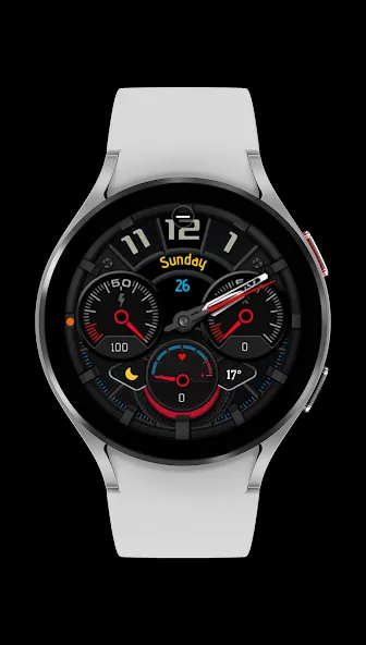 Pars Assos Analog Watch Face screenshot 3