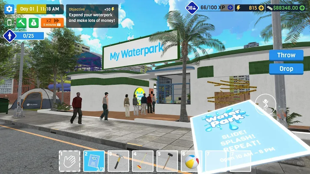 Waterpark Owner Simulator screenshot 5