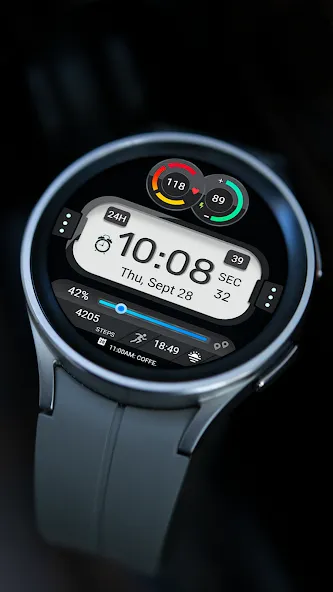 IA95 Digital Watchface screenshot 1