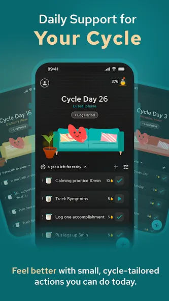 Belle Period & PMDD Tracker screenshot 1