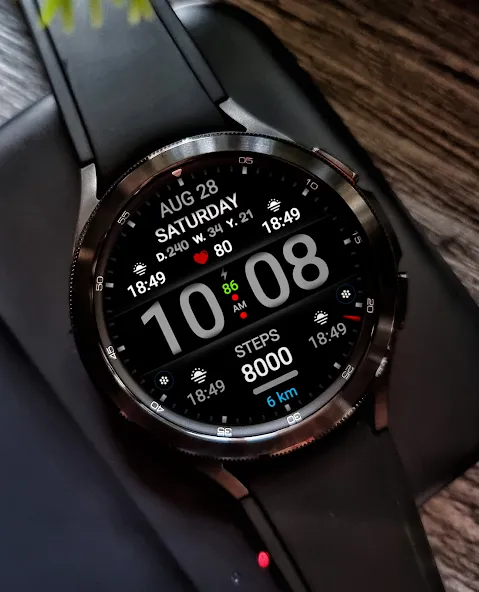 WIN Dgt Super22 MOD watch face screenshot 8