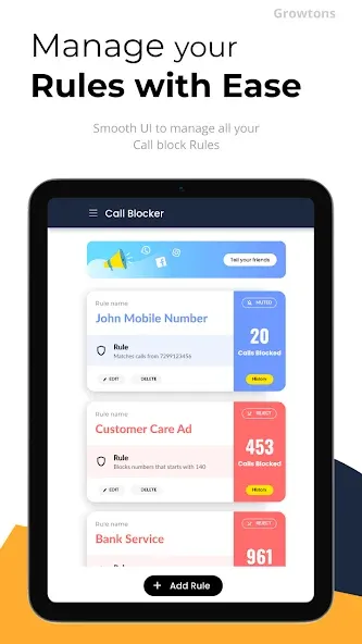 Unknown Call & Contact Blocker screenshot 14