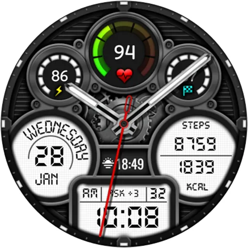 Hybrid Energon Watch Face screenshot 17