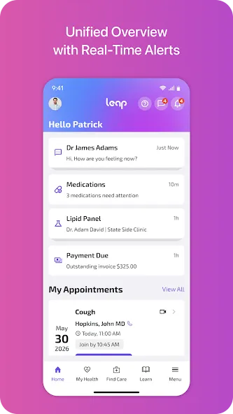 Leap - Your Health Companion screenshot 2