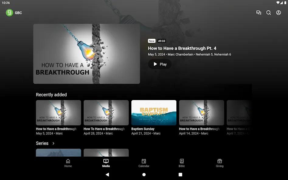 Genesis Bible Church Scio screenshot 8