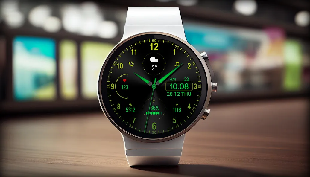 Minimal MINOL URX55 Watch face screenshot 2
