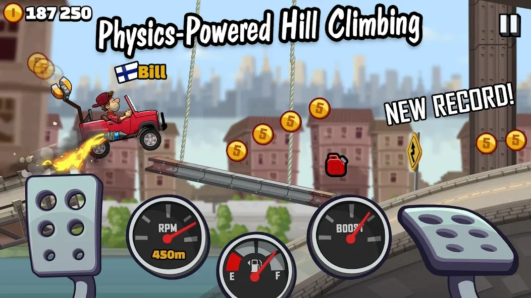 Hill Climb Racing 2 screenshot 1