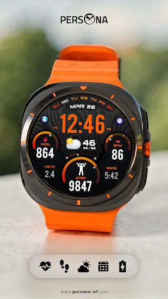 PER34 Sport Watch Face screenshot 7