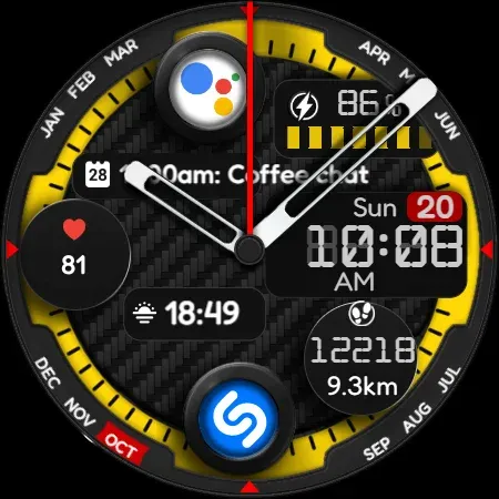 Watch Face CUE130 screenshot 11
