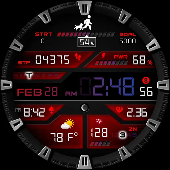 PER001 Smart Sport Watch Face screenshot 47