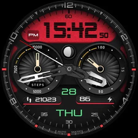 Colorful Hybrid Watch Face screenshot 34