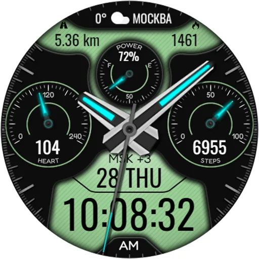 Hybrid KARATUN Watch face screenshot 23