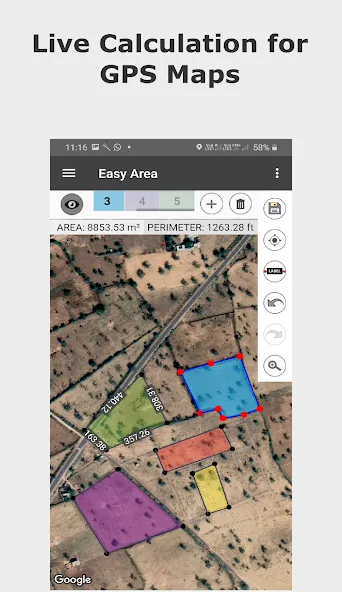 Easy Area : Land Area Measure screenshot 4