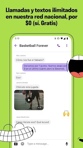 TextNow - Textos y Llamadas screenshot 4