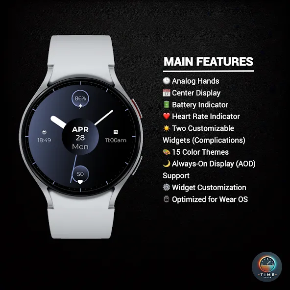 Orbit Sync Watch Face screenshot 2