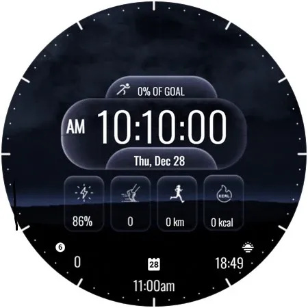 Thunder Animated Watch Face screenshot 6