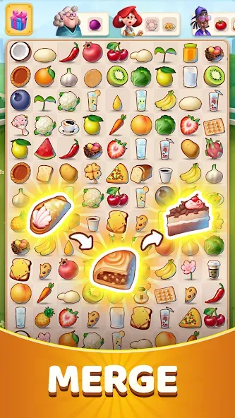 Chef Merge - Fun Match Puzzle screenshot 1