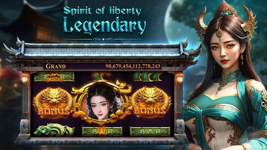 Legendary Hero Classic Slots screenshot 2