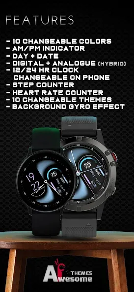 CAPSULE - Hybrid Watch Face screenshot 4