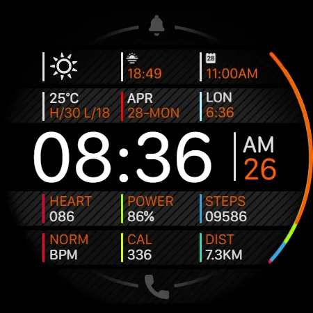 PUSH Watch Face screenshot 34