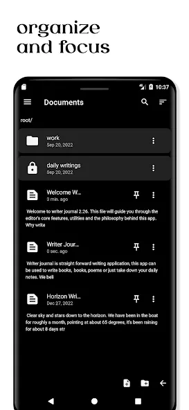 Writer Journal - Text,Note screenshot 8