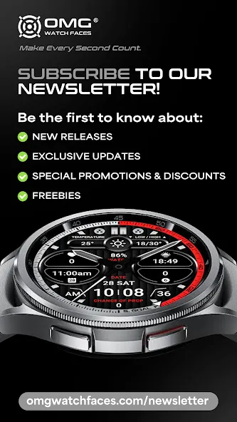 OMG 91 - Hybrid Watch Face screenshot 8
