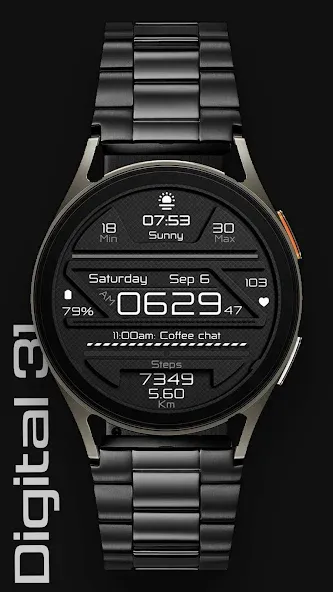 CC Digital 31 watch face screenshot 7