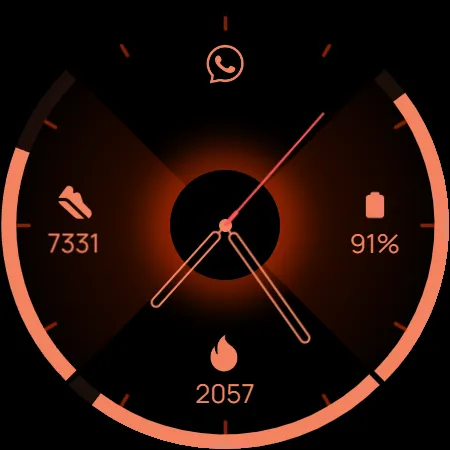 Analog watchface A5 screenshot 38