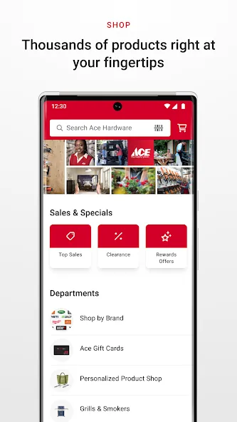 Ace Hardware screenshot 2
