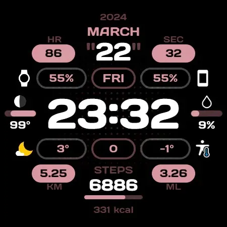 Qumoo Watch Face screenshot 11