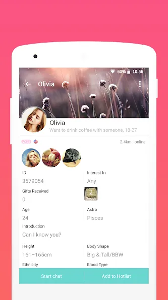 SayHi Chat Meet Dating People screenshot 3