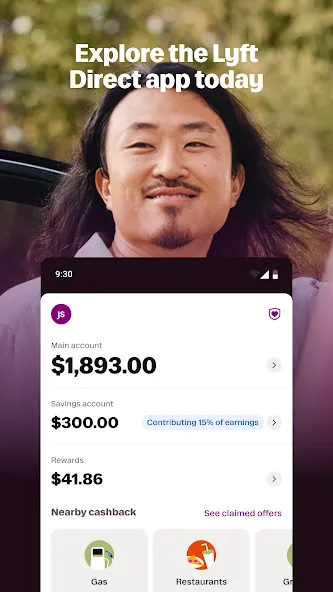 Lyft Direct powered by Payfare screenshot 2