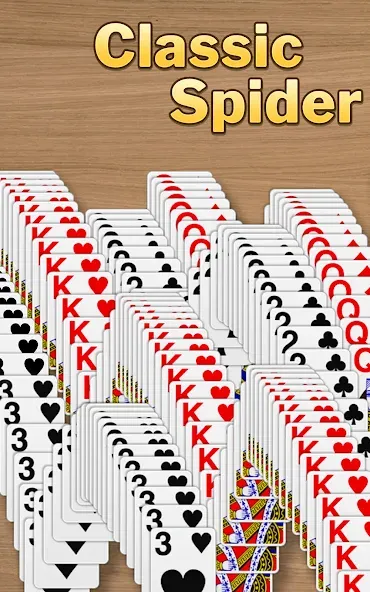 Spider Solitaire Classic Games screenshot 8