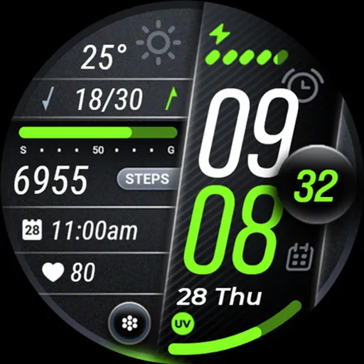 OMG 23 - Digital Watch Face screenshot 28