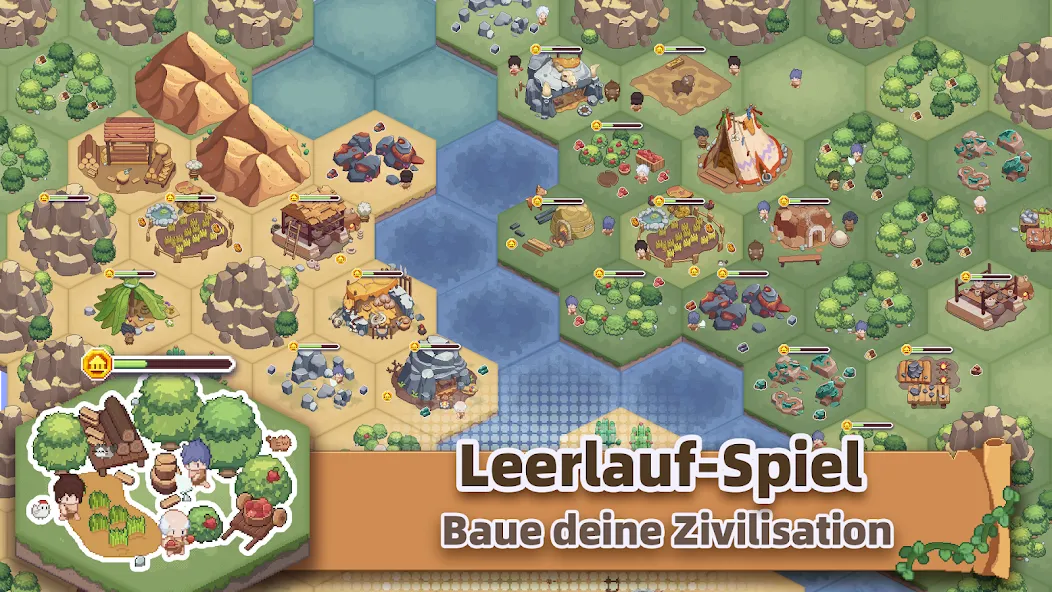 Pixel Civilization: Idle Spiel screenshot 6