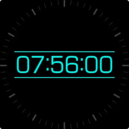 Key066 Digital Watch Face screenshot 30