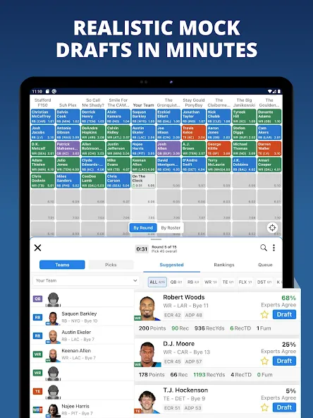Fantasy Football Draft Wizard screenshot 11