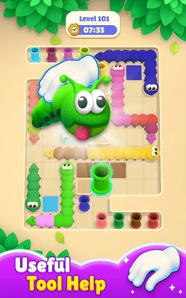 Wormmy Slither Puzzle screenshot 14