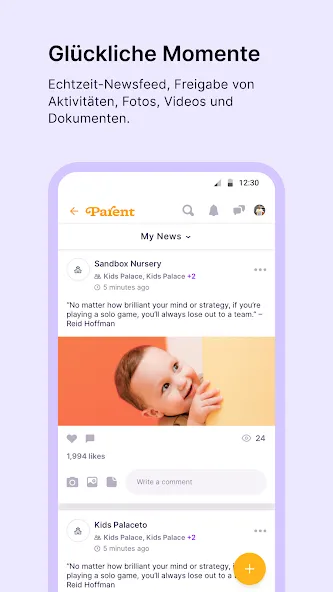 Parent: Child Care App screenshot 2