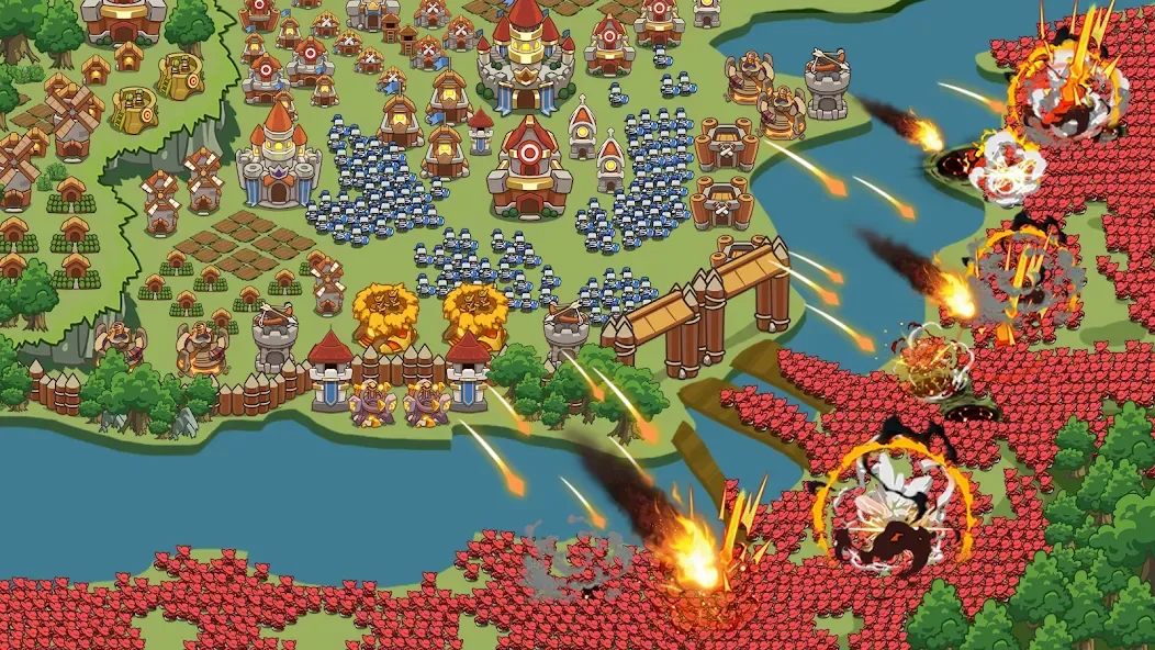 Nighty Knight: Fronteira TD screenshot 1