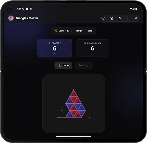 Triangles Master Ai Offline screenshot 18